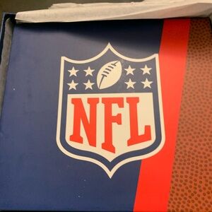 NFL Blue and Red Logo Box